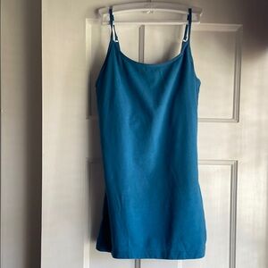 Lady Hathaway Women’s Size Small Aqua Adjustable Stretch Camisole